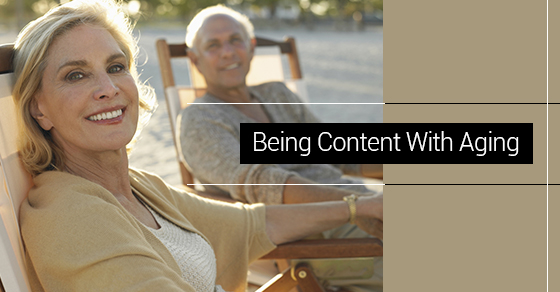 Being Content With Aging